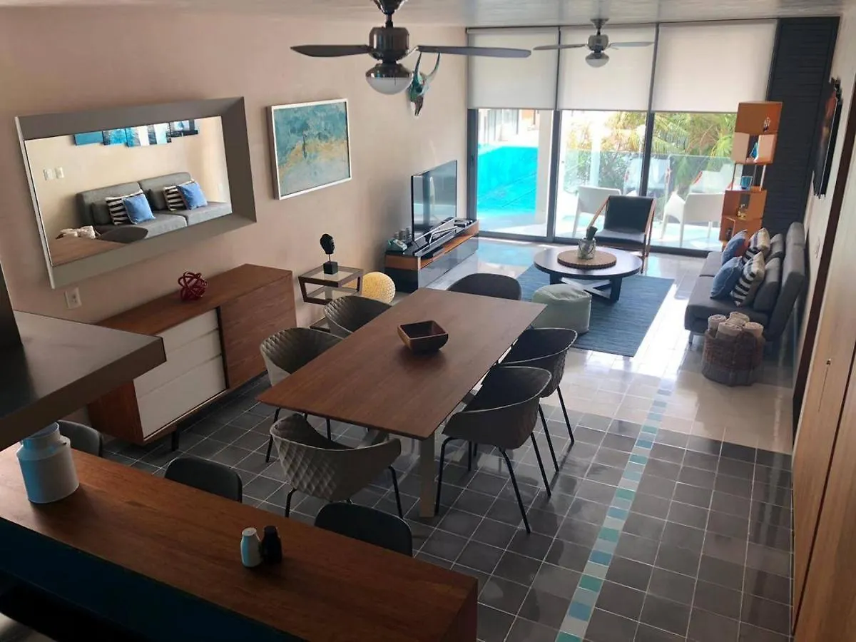 Apartamento En El Corazon De Playa Del Carmen, Sabor A Miel Apartment